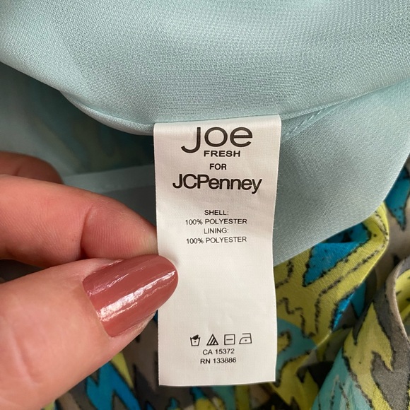 Joe Fresh Boho/Aztec/Tribal Print Pleated Smocked Mini Skirt Women's Size XL - Picture 7 of 13